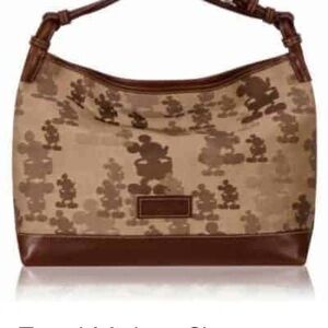 Dooney and Bourke Tan and Brown purse .